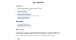 Desktop Screenshot of garcialo.com