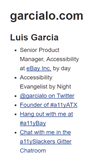 Mobile Screenshot of garcialo.com
