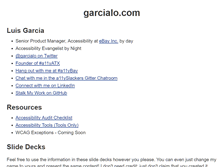 Tablet Screenshot of garcialo.com